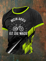 Herren T-Shirt Mein Akku Ist Die Wade