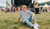 Rock die deutschen Musikfestivals: Der ultimative Freizeit-Retro-Look für Männer