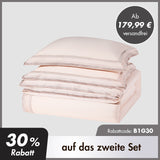 Bio-Baumwolle Bettwäsche 3-Set - LB15