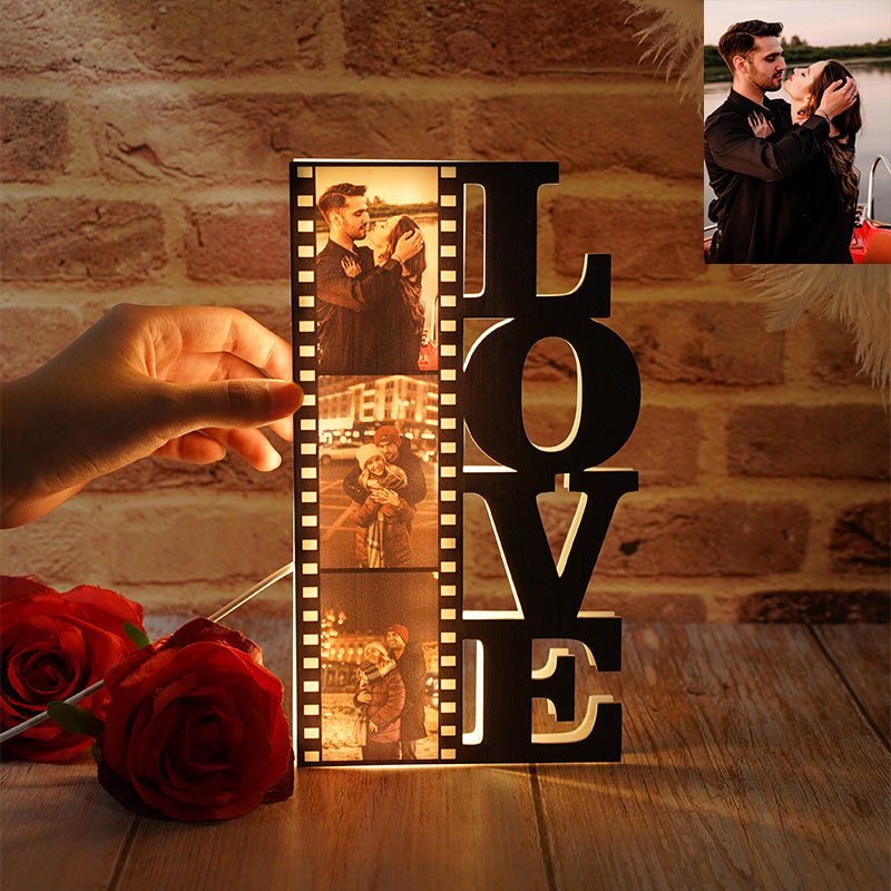 Personalisierte Film LOVE Nachtlampe