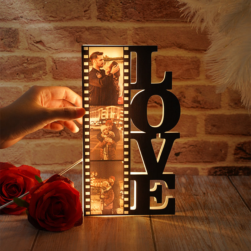 Personalisierte Film LOVE Nachtlampe