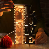 Personalisierte Film LOVE Nachtlampe