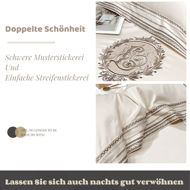 Zezzo Satin Baumwolle Kissenbezug 1 Stück - LB23-Vanille