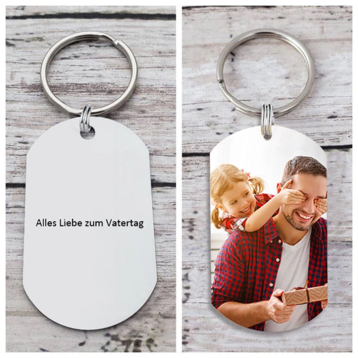 Personalisierte Schlüsselanhänger mit Foto & Wunschtext – Ein Personalisierte Geschenk für jeden Anlass