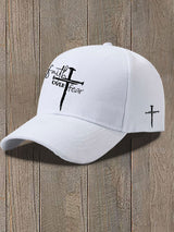 Faith Over Fear – Bedruckte Unisex-Kappe im Casual-Stil