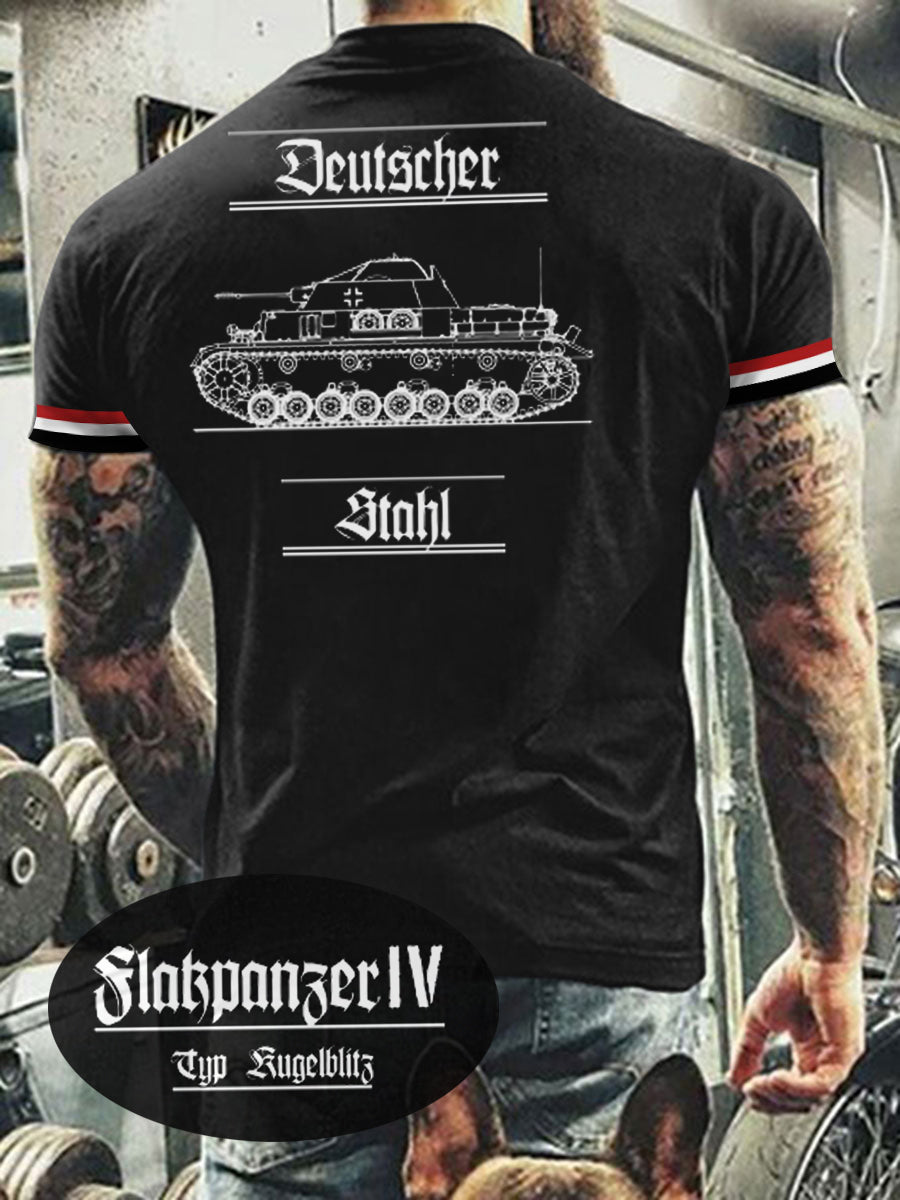 Herren Fahrzeuge der Wehrmacht - Flakpanzer IV Kugelblitz T-Shirt
