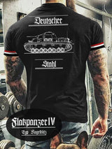 Herren Fahrzeuge der Wehrmacht - Flakpanzer IV Kugelblitz T-Shirt