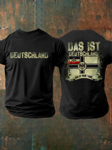 Männer Deutschland Reichs krieg flagge Das ist mein Fahne Muskels hirt Tshirt