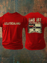 Männer Deutschland Reichs krieg flagge Das ist mein Fahne Muskels hirt Tshirt