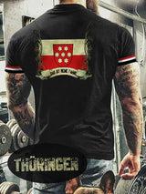 Herren T-Shirt Meine Fahne Thü ringen