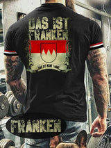 Herren T-Shirt Meine Fahne Franken
