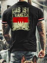 Herren T-Shirt Meine Fahne Franken