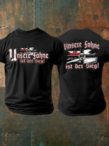 Herren-T-Shirt Unsere Fahne ist der Sieg