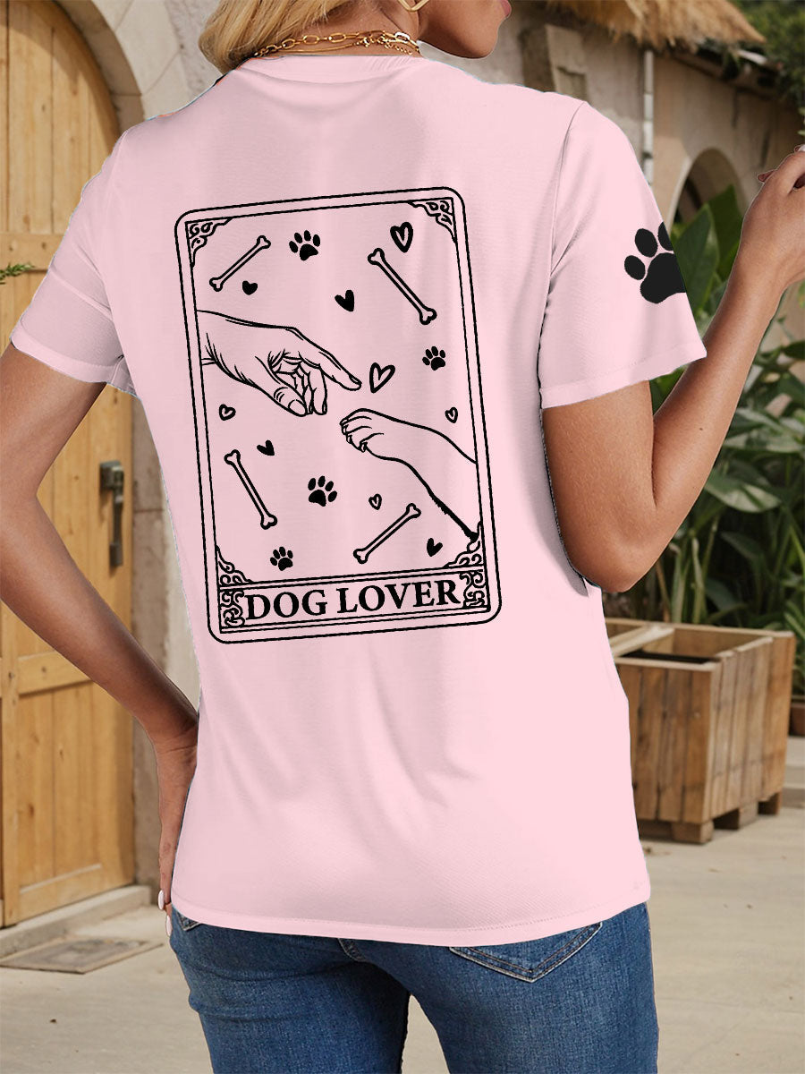 Frauen Hunde liebhaber T-Shirts