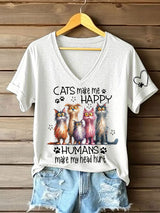 Frauen Tier liebhaber T-Shirt