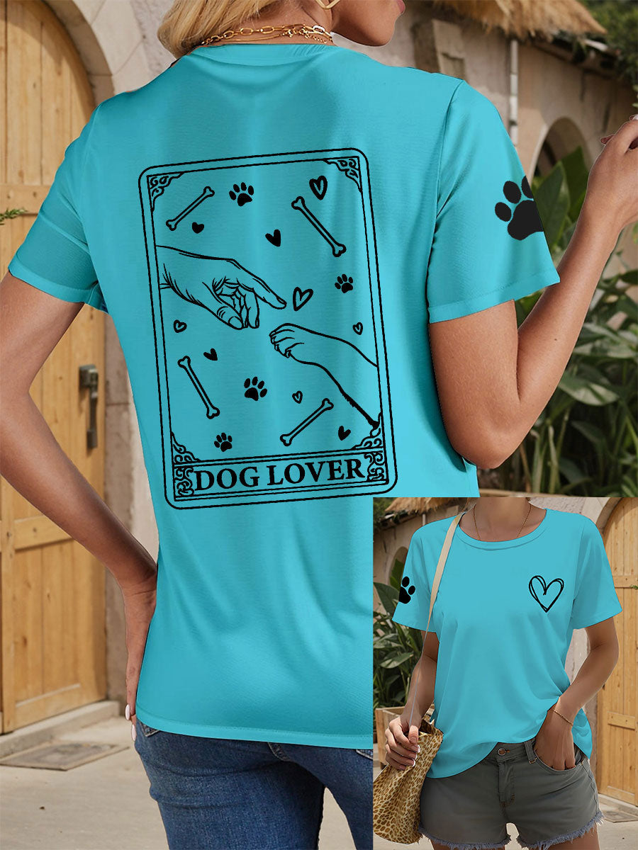 Frauen Hunde liebhaber T-Shirts