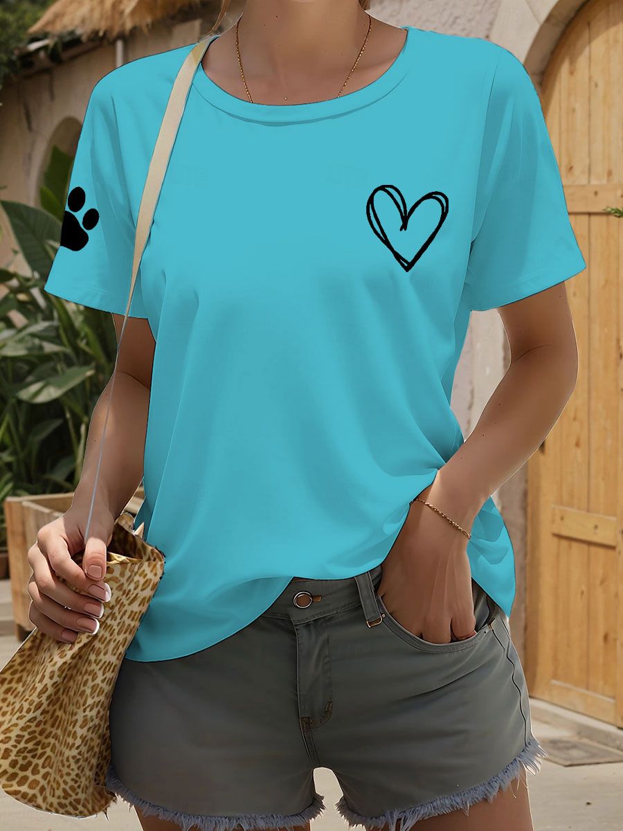 Frauen Hunde liebhaber T-Shirts
