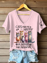 Frauen Tier liebhaber T-Shirt