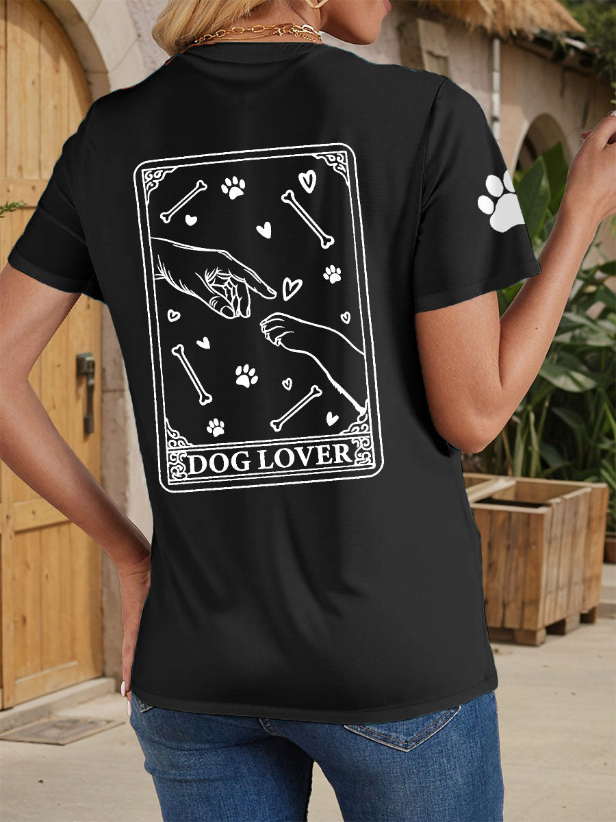 Frauen Hunde liebhaber T-Shirts