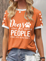 Frauen Tier liebhaber T-Shirt
