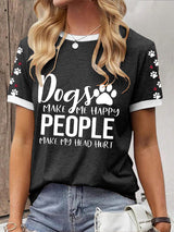 Frauen Tier liebhaber T-Shirt