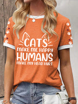 Frauen Tier liebhaber T-Shirt
