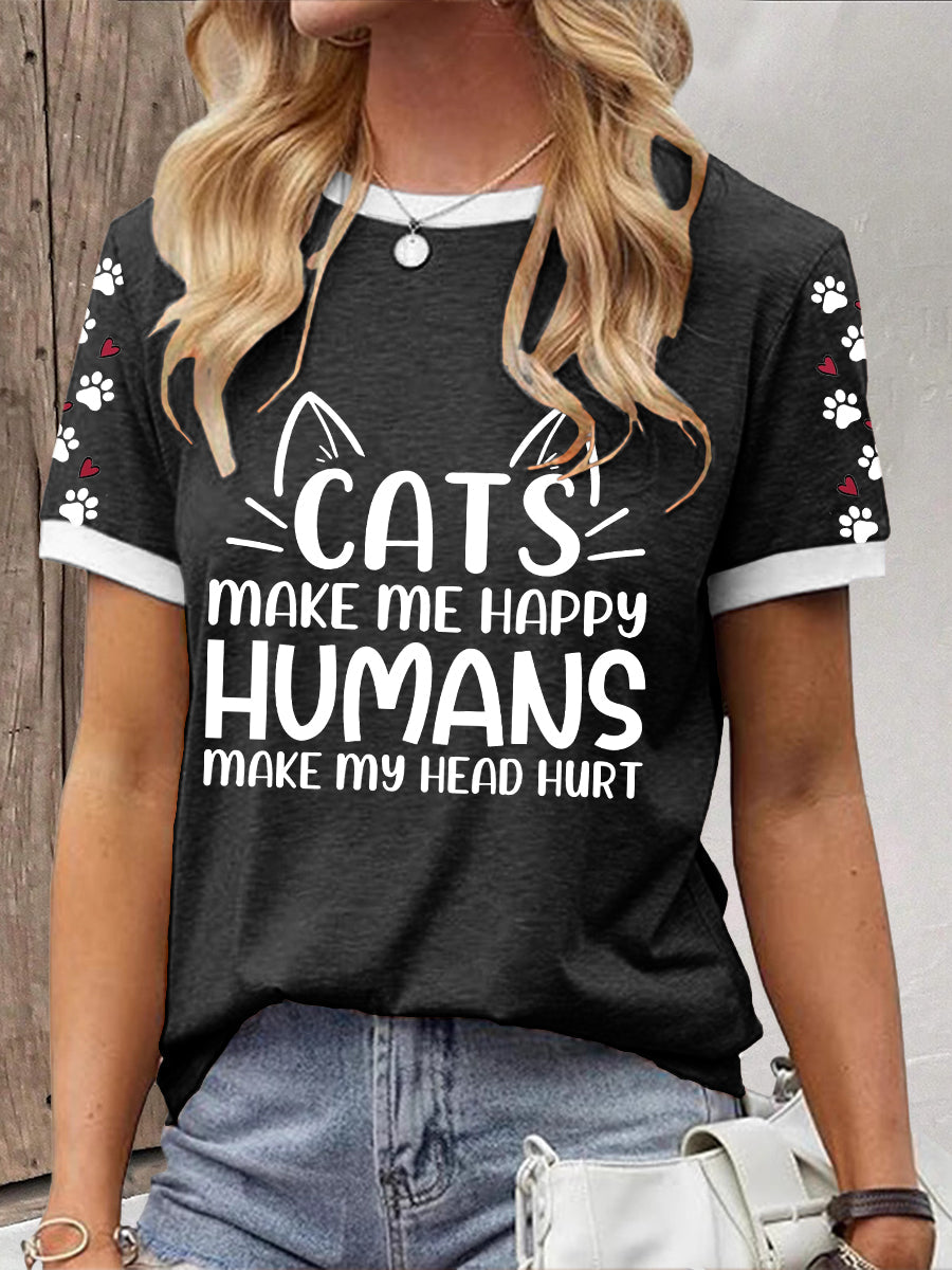 Frauen Tier liebhaber T-Shirt