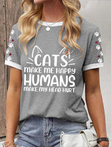 Frauen Tier liebhaber T-Shirt