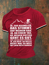 Herren Du Willst Nicht Mal So Weit Mit Dem Auto Fahren T-Shirt