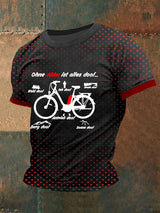 Herren Ohne Akku Ist Alles Doof E-Bike T-Shirt mit kurzen Ärmeln
