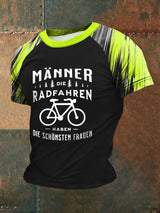 Männer Männer, die Rad fahren, haben die schönen Frauen T-Shirt