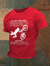 Herren Ich fahre war nicht perfekt, aber dafürr spektakulär T-Shirt
