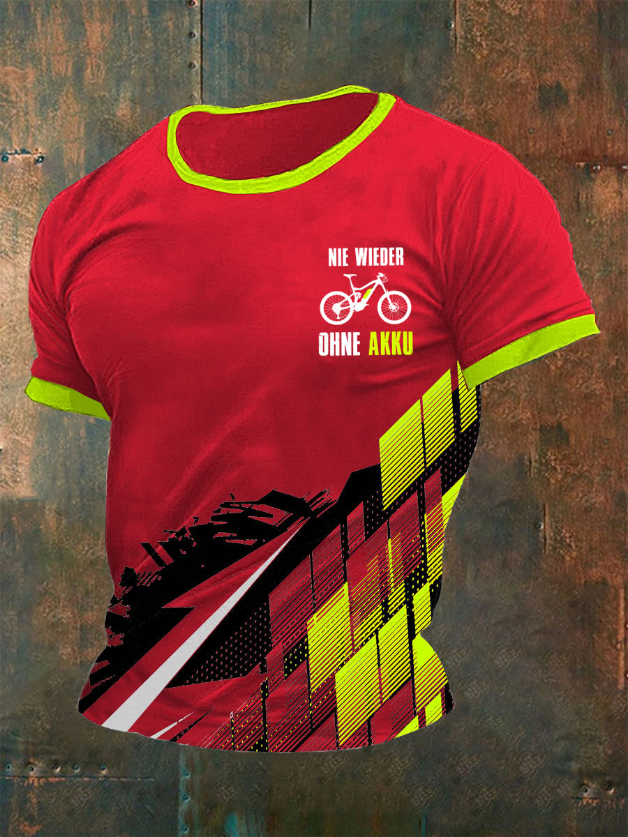 Neues T-Shirt für Männer ohne Akku
