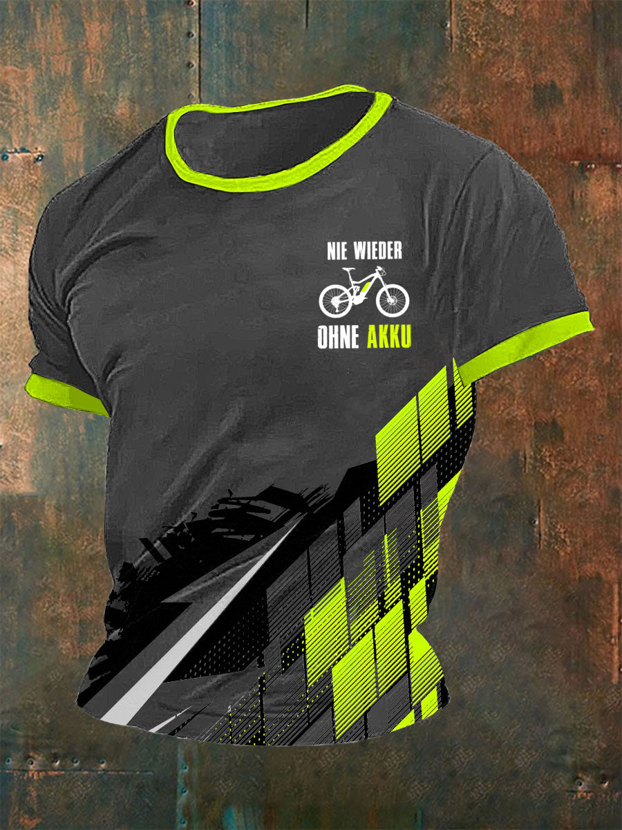Neues T-Shirt für Männer ohne Akku