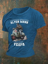 Herren Alter Mann Vespa T-Shirt