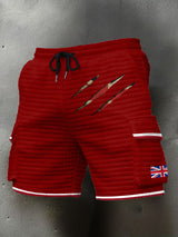 Bedruckte Shorts für Männer mit britischer Flagge