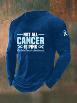 Männer Prostata krebs Bewusstsein Print Casual T-Shirt