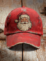 Weihnachts mann bedruckte lässige Unisex-Mütze