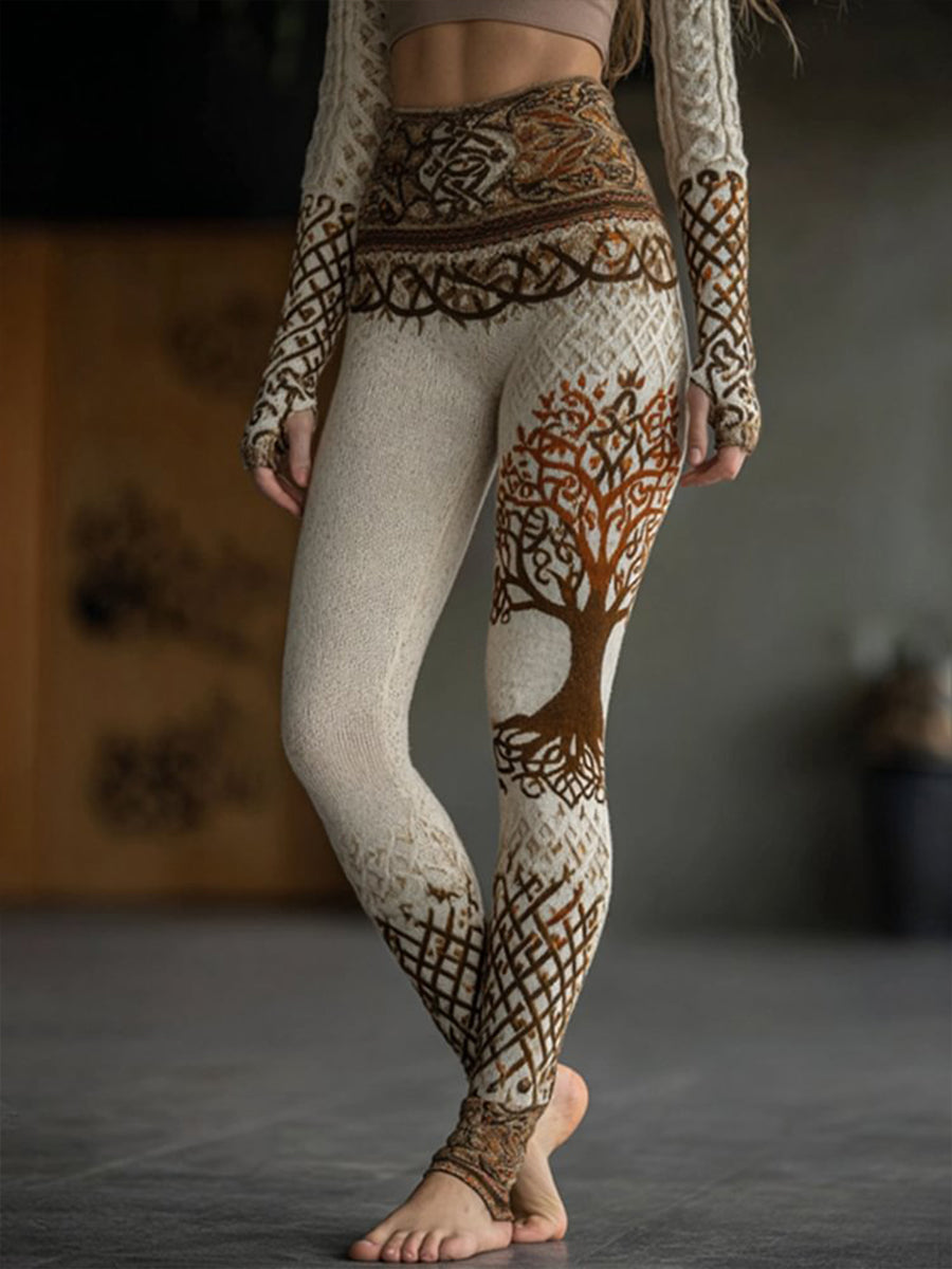 Damen-Wikinger-Leggings