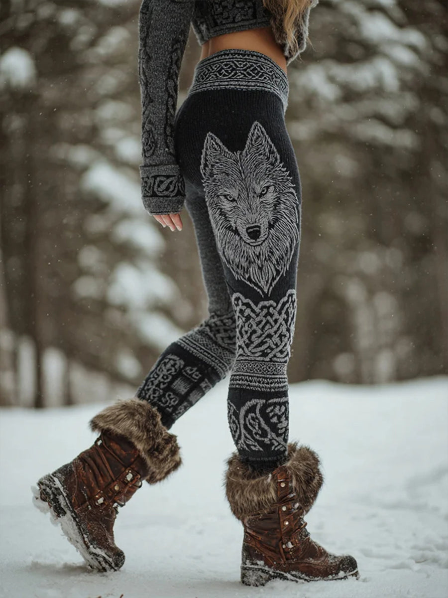 Damen-Wikinger-Leggings