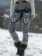 Damen-Wikinger-Leggings