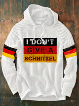 Herren Hoodie mit deutschem Kunstdruck