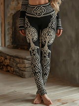 Damen Leggings im Viking-Stil