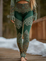 Damen Leggings im Viking-Stil