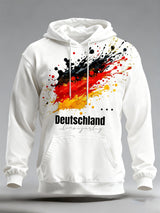 Herren-Sweatshirt mit deutschem Vintage-Kunstdruck