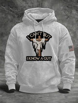 Männer Ich kann nicht, aber ich kenne einen Guy Hoodie
