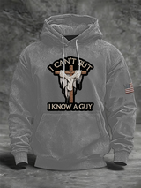 Männer Ich kann nicht, aber ich kenne einen Guy Hoodie
