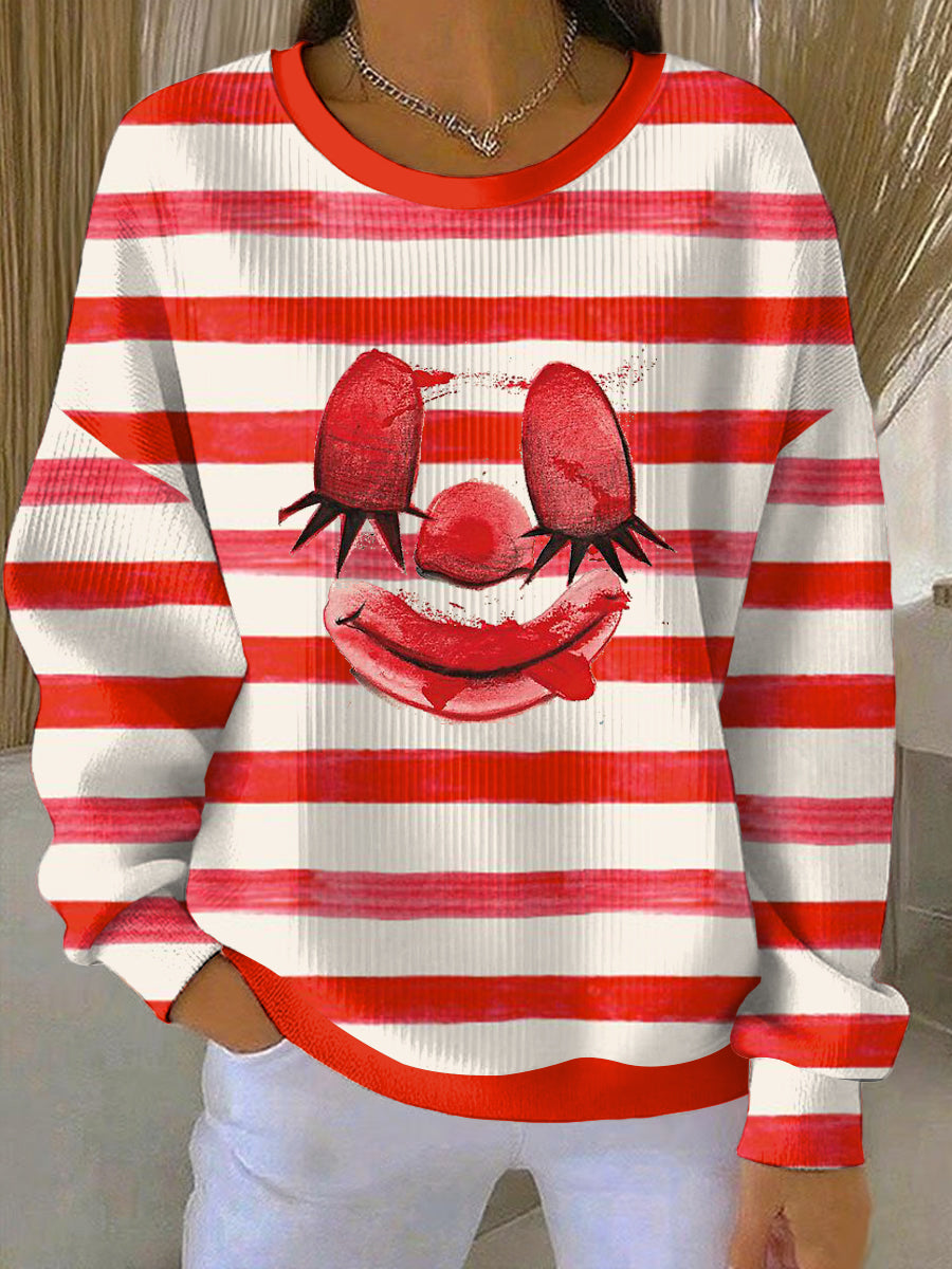Frauen Deutschland Köln Karneval Print Casual Sweatshirt