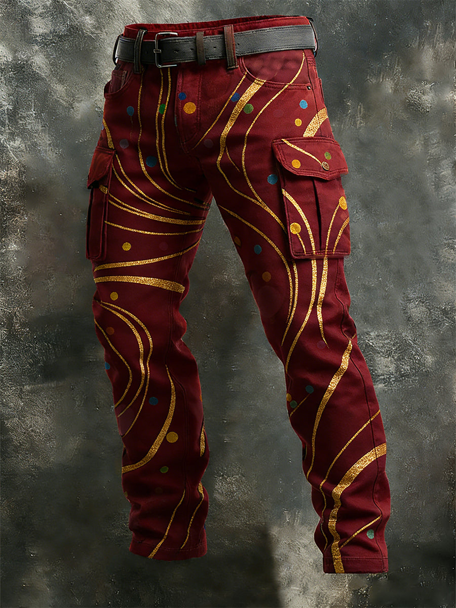 Herren-Deutschland Kölner Karneval bedruckte Hose