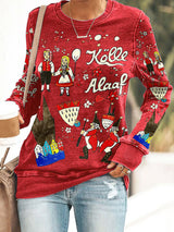 Damen-Sweatshirt mit Kölner Karnevals Print